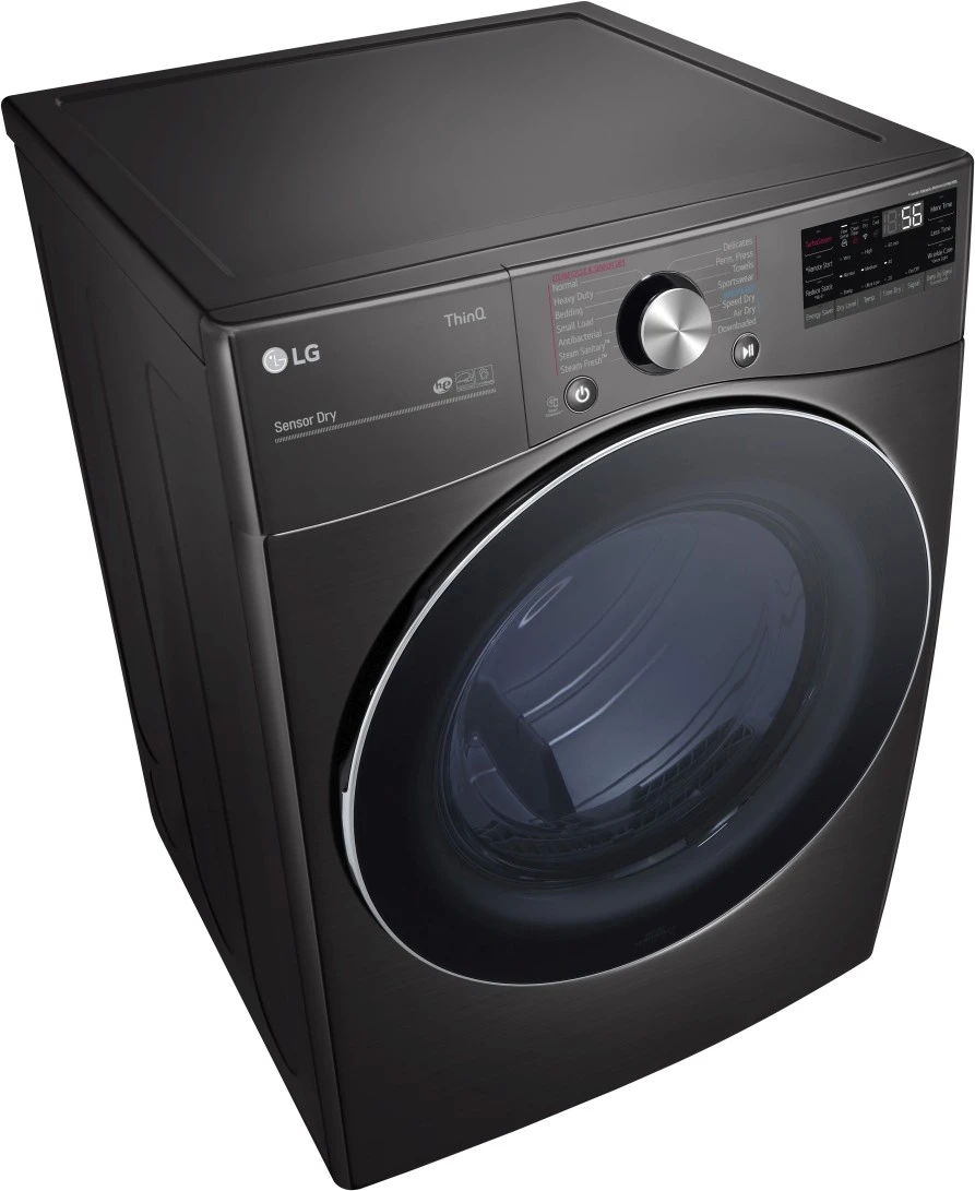 Open Box **Scratch And Dent** LG 7.4 Cu. Ft. Black Steel Front Load Gas Dryer 12 Open Box **Scratch And Dent** LG 7.4 Cu. Ft. Black Steel Front Load Gas Dryer - Image 10