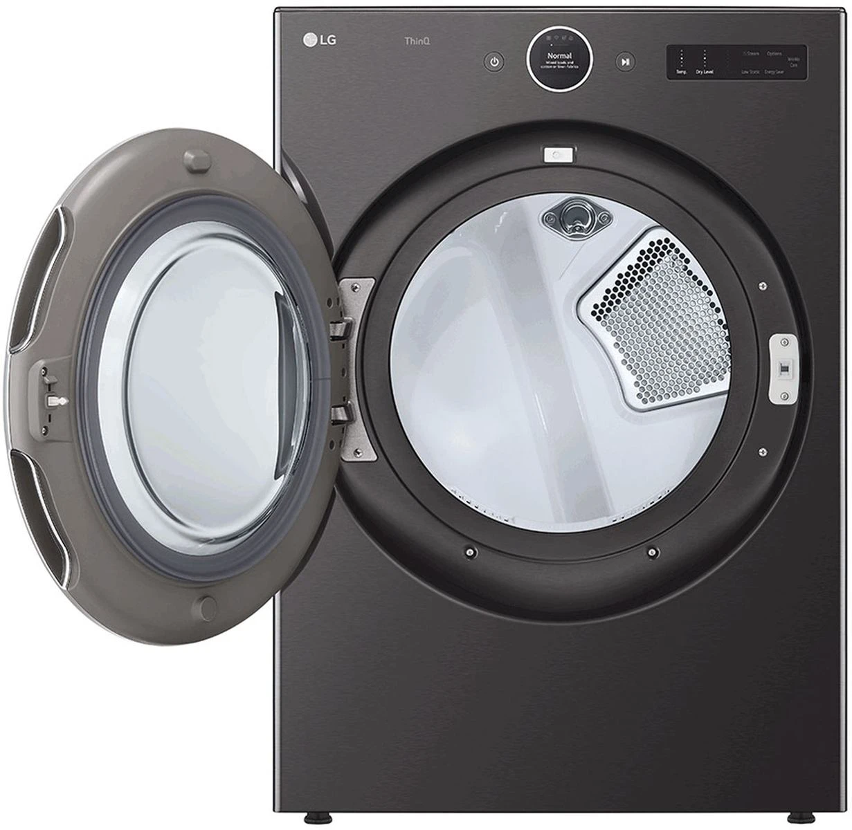 LG 7.4 Cu. Ft. Black Steel Front Load Electric Dryer 10 LG 7.4 Cu. Ft. Black Steel Front Load Electric Dryer - Image 8