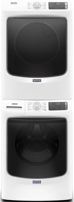 Maytag® 4.5 Cu. Ft. White Front Load Washer -Samsung LG Store 00ed3ced 0ce9 4ecd 886b d9899ddffe4f