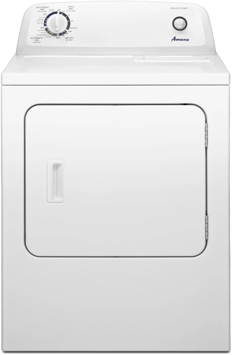 Amana® 6.5 Cu. Ft. White Front-Load Electric Dryer 3 Amana® 6.5 Cu. Ft. White Front-Load Electric Dryer