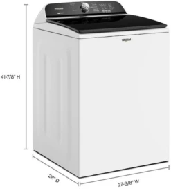 Whirlpool® 5.3 Cu. Ft. White Top Load Washer -Samsung LG Store 0390d7fe 1f92 48e0 add0 0205c31eeec7