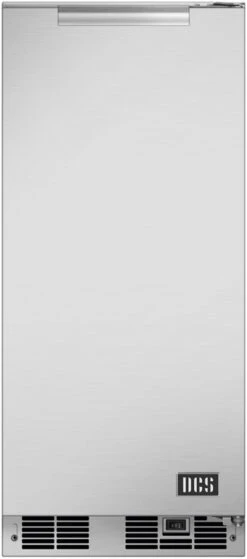 DCS 15" Stainless Steel Right Hinge Outdoor Clear Ice Maker