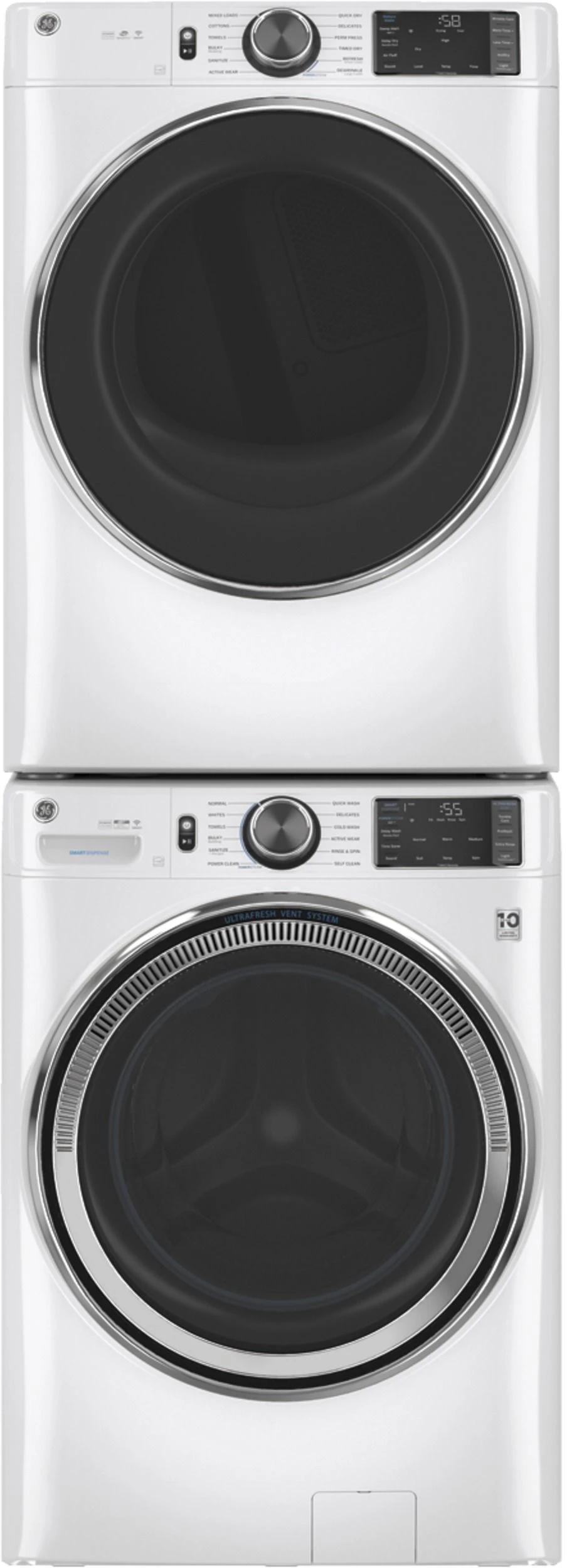 Open Box **Scratch And Dent** GE® 7.8 Cu. Ft. White Smart Front Load Gas Dryer 8 Open Box **Scratch And Dent** GE® 7.8 Cu. Ft. White Smart Front Load Gas Dryer - Image 6