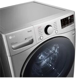 Open Box **Scratch And Dent** LG 4.5 Cu. Ft. Graphite Steel Front Load Washer -Samsung LG Store 0b6d21f7 3261 4099 bfad a8d158acc3e3