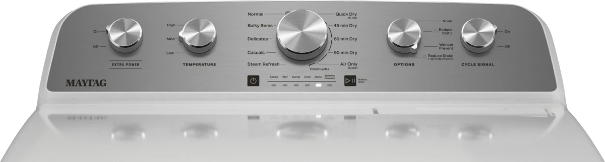 Maytag® White 7.0 Cu. Ft. Front Load Electric Dryer 8 Maytag® White 7.0 Cu. Ft. Front Load Electric Dryer - Image 6