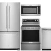 KITCHENAID Kitchen 4 Piece Package 20 KRFC300ESS-KFEG500ESS-KMHS120ESS-KDFE104KPS