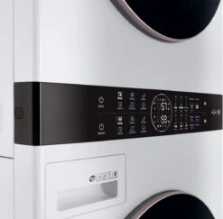 Open Box **Scratch And Dent** LG 4.5 Cu. Ft. Washer, 7.4 Cu. Ft. Dryer White Stack Laundry -Samsung LG Store 0d434832 56f4 4441 81bb aa1e509f5c54 1