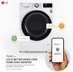 Open Box **Scratch And Dent** LG 2.4 Cu. Ft. White Front Load Washer -Samsung LG Store 0d88f5dc 3b1f 41cb b5ac b865e197f4b0