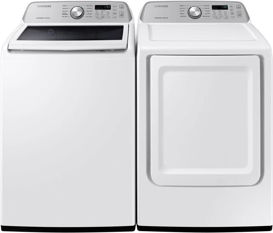 Samsung 3400 Series 7.4 Cu. Ft. White Front Load Gas Dryer 9 Samsung 3400 Series 7.4 Cu. Ft. White Front Load Gas Dryer - Image 7