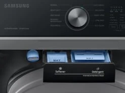 Samsung 4.4 Cu. Ft. Brushed Black Top Load Washer -Samsung LG Store 0dd8cb37 b1e5 4195 af90 130d641c2c80