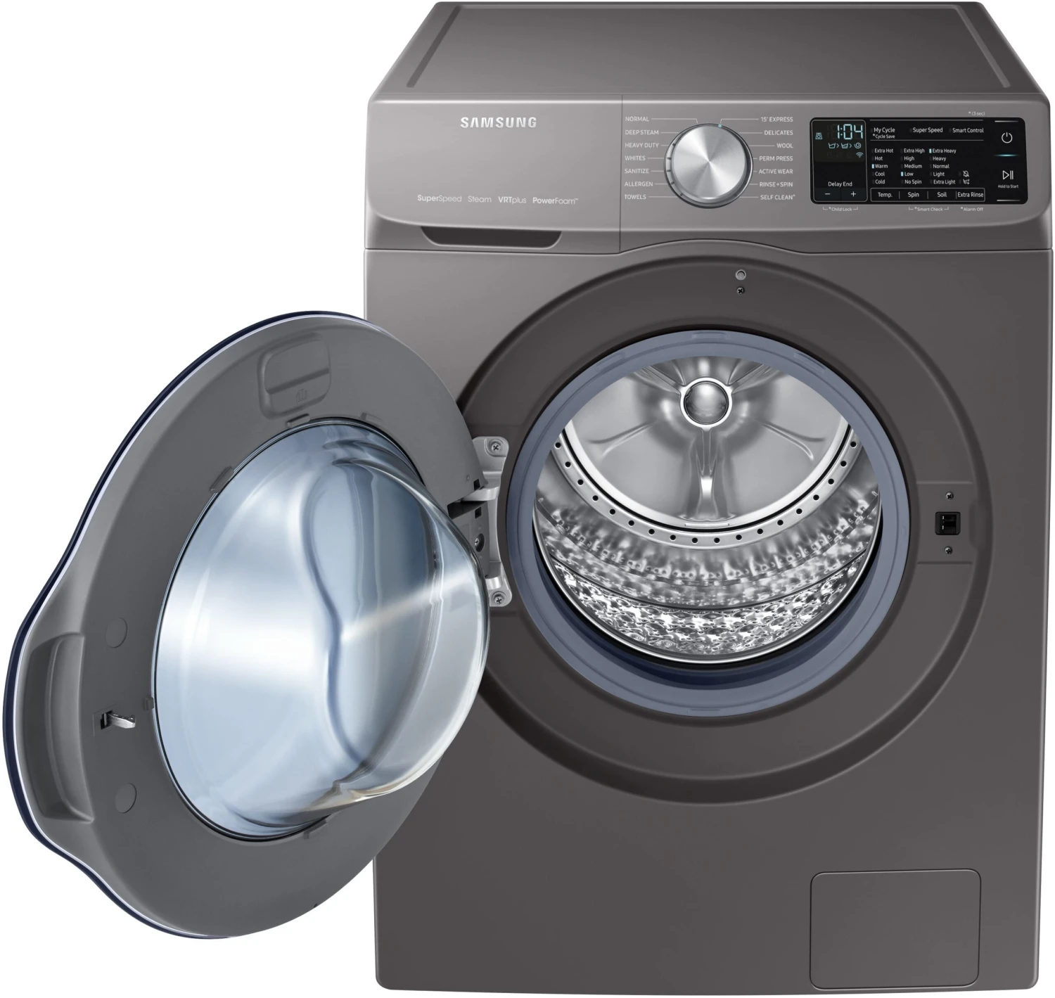 Open Box Samsung Front Load Washer-Inox Grey 5 Open Box Samsung Front Load Washer-Inox Grey - Image 3