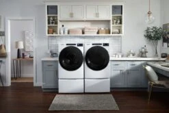 Whirlpool® 4.5 Cu. Ft. White Front Load Washer -Samsung LG Store 0f495351 487f 4e9c 8b18 36fb57ab7f5e