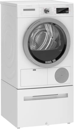 Bosch® 800 Series 4.0 Cu. Ft. White Front Load Electric Dryer -Samsung LG Store 117fdf14 3517 4b58 9a51 7657583c2449 1