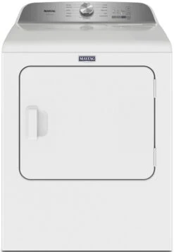 Maytag® Pet Pro System 7.0 Cu. Ft. White Front Load Electric Dryer