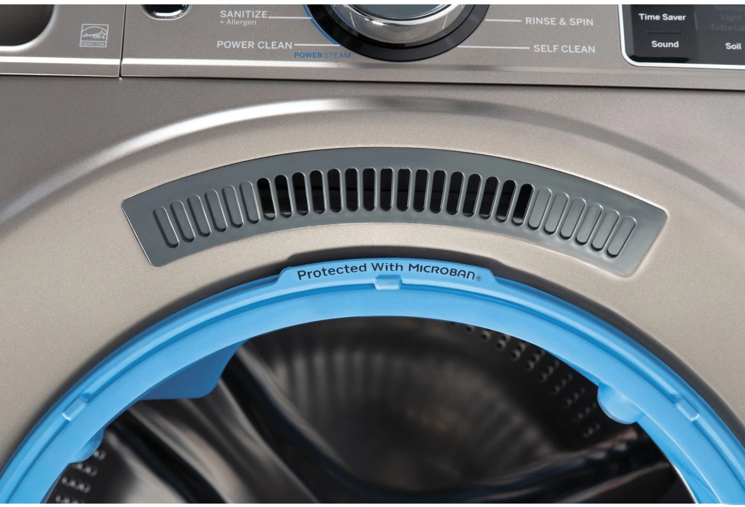 GE® 4.8 Cu. Ft. Satin Nickel Smart Front Load Washer 10 GE® 4.8 Cu. Ft. Satin Nickel Smart Front Load Washer - Image 8