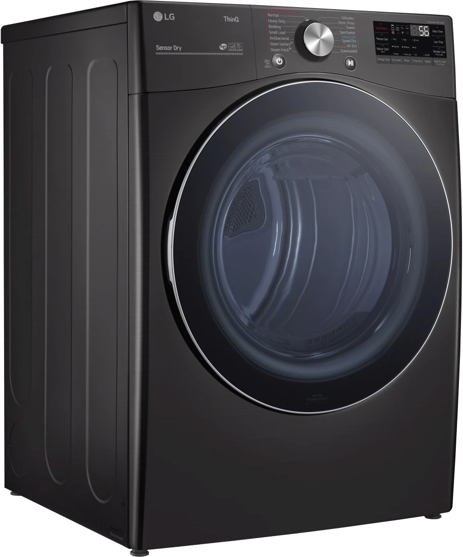 Open Box **Scratch And Dent** LG 7.4 Cu. Ft. Black Steel Front Load Gas Dryer 6 Open Box **Scratch And Dent** LG 7.4 Cu. Ft. Black Steel Front Load Gas Dryer - Image 4