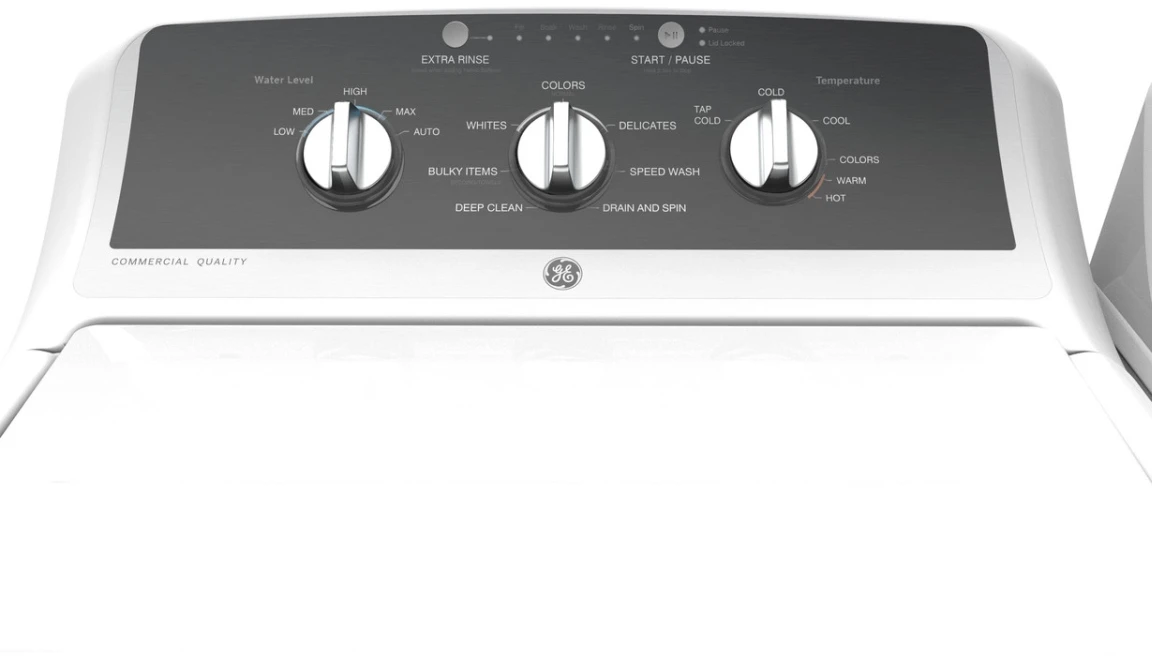 Open Box **Scratch And Dent** GE® 4.2 Cu. Ft. White Top Load Washer 5 Open Box **Scratch And Dent** GE® 4.2 Cu. Ft. White Top Load Washer - Image 3