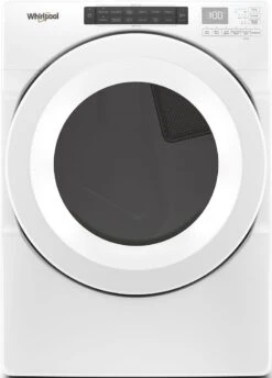 Open Box **Scratch And Dent** Whirlpool® 7.4 Cu. Ft. White Front Load Electric Dryer