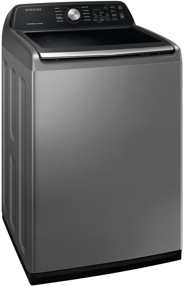 Samsung 4.5 Cu. Ft. Platinum Stainless Steel Top Load Washer 4 Samsung 4.5 Cu. Ft. Platinum Stainless Steel Top Load Washer - Image 2