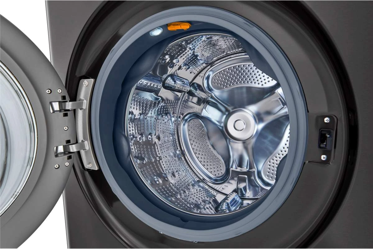 Open Box **Scratch And Dent** LG 5.0 Cu. Ft. Washer, 7.4 Cu. Ft. Dryer Black Steel Stack Laundry 11 Open Box **Scratch And Dent** LG 5.0 Cu. Ft. Washer, 7.4 Cu. Ft. Dryer Black Steel Stack Laundry - Image 9