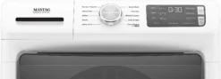 Maytag® 4.5 Cu. Ft. White Front Load Washer -Samsung LG Store 1f8f2a0e d30d 452a 9f86 ea05343ebf9c
