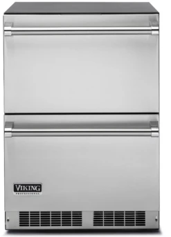 Viking® 5 Series 5.0 Cu. Ft. Stainless Steel Outdoor Undercounter Refrigerated Drawers