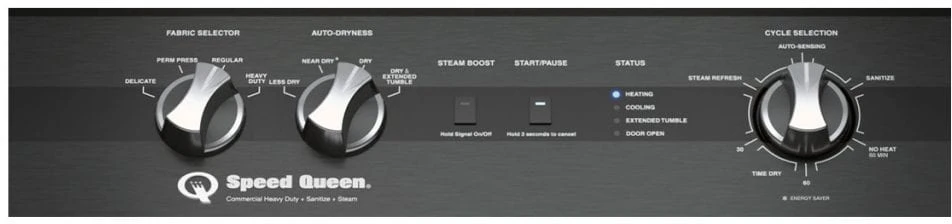 Speed Queen® DR5 7.0 Cu. Ft. White Front Load Gas Dryer 6 Speed Queen® DR5 7.0 Cu. Ft. White Front Load Gas Dryer - Image 4