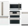 GECAFE Kitchen 4 Piece Package 370 CWE23SP4MW2-CES750P4MW2-CDT845P4NW2-CVM517P4RW2