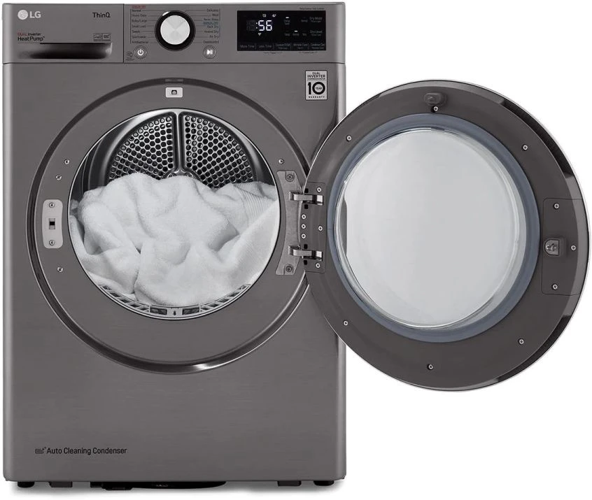 LG 4.2 Cu. Ft. Graphite Steel Front Load Electric Dryer 9 LG 4.2 Cu. Ft. Graphite Steel Front Load Electric Dryer - Image 7