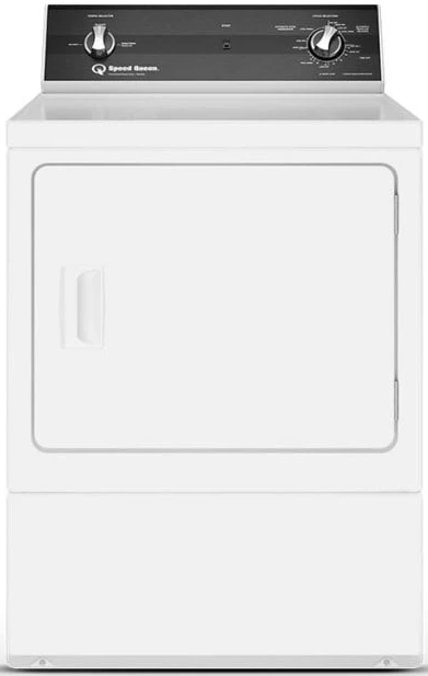 Speed Queen® DR3 7.0 Cu. Ft. White Front Load Electric Dryer 3 Speed Queen® DR3 7.0 Cu. Ft. White Front Load Electric Dryer