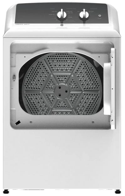 GE® 6.2 Cu. Ft. White Front Load Natural Gas Dryer 5 GE® 6.2 Cu. Ft. White Front Load Natural Gas Dryer - Image 3