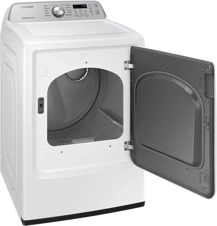 Samsung 3400 Series 7.4 Cu. Ft. White Front Load Gas Dryer 6 Samsung 3400 Series 7.4 Cu. Ft. White Front Load Gas Dryer - Image 4
