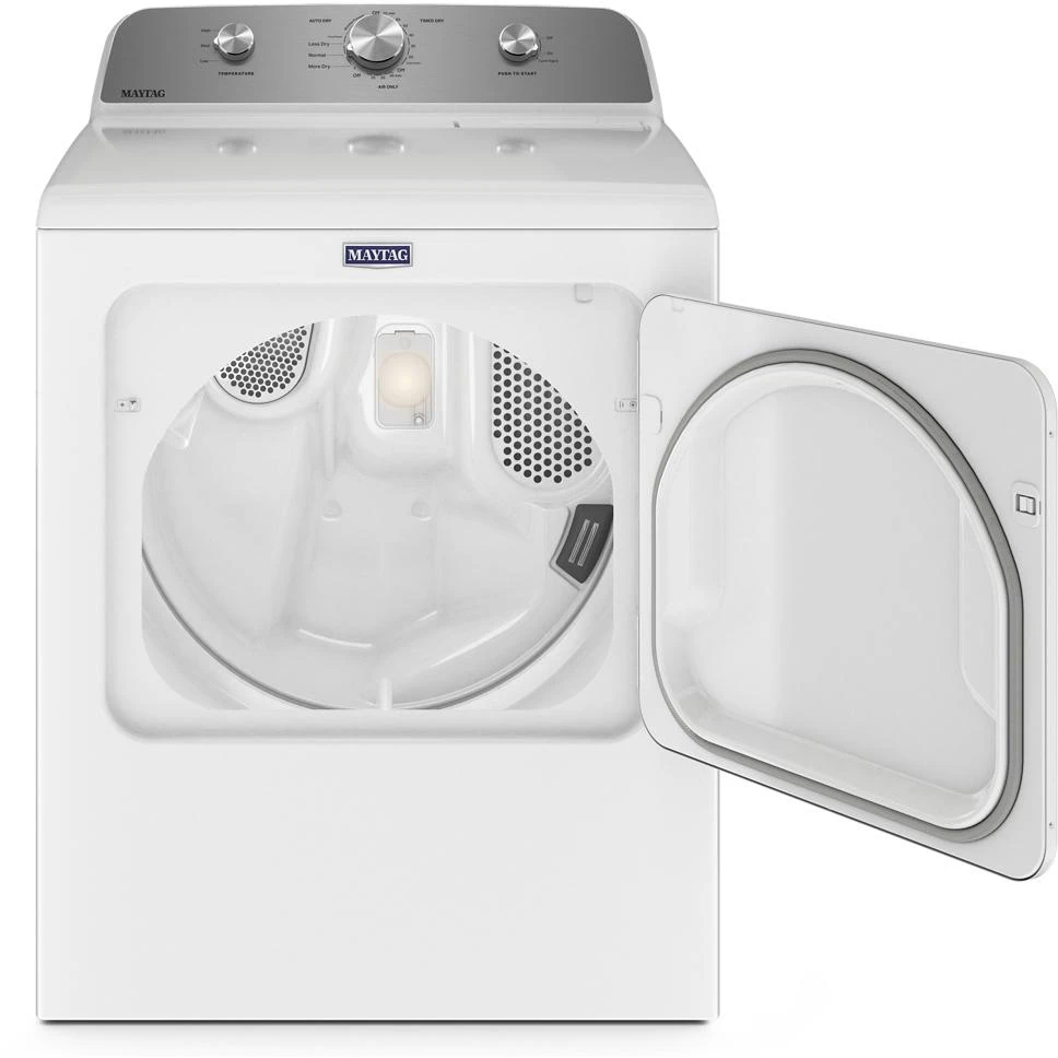 Maytag® 7.0 Cu. Ft. White Front Load Gas Dryer 6 Maytag® 7.0 Cu. Ft. White Front Load Gas Dryer - Image 4