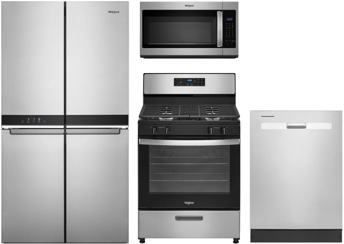 WHIRLPOOL Kitchen 4 Piece Package 610 3 WHIRLPOOL Kitchen 4 Piece Package 610