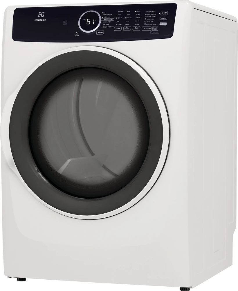 Electrolux 8.0 Cu. Ft. White Front Load Gas Dryer 6 Electrolux 8.0 Cu. Ft. White Front Load Gas Dryer - Image 4