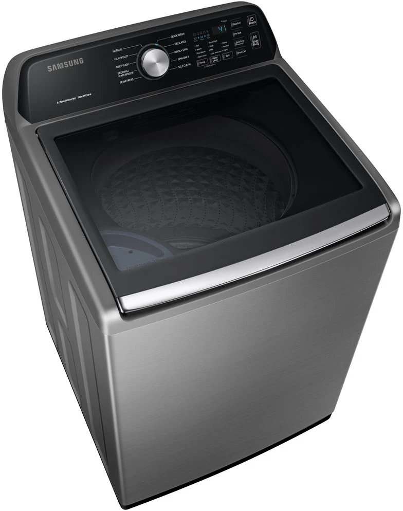 Samsung 4.5 Cu. Ft. Platinum Stainless Steel Top Load Washer 6 Samsung 4.5 Cu. Ft. Platinum Stainless Steel Top Load Washer - Image 4