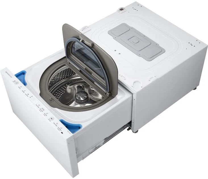 LG Signature SideKick™ 0.7 Cu. Ft. White Pedestal Washer 9 LG Signature SideKick™ 0.7 Cu. Ft. White Pedestal Washer - Image 7