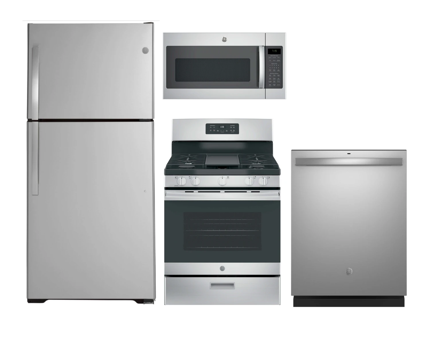 GE Kitchen 4 Piece Package 290 3 GE Kitchen 4 Piece Package 290