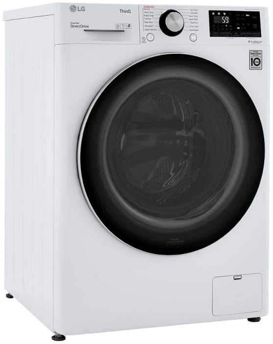 LG 2.4 Cu. Ft. White Front Load Washer Dryer Combo 5 LG 2.4 Cu. Ft. White Front Load Washer Dryer Combo - Image 3