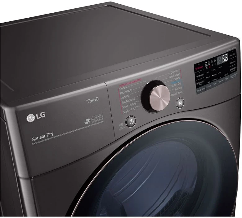 Open Box **Scratch And Dent** LG 7.4 Cu. Ft. Black Steel Front Load Electric Dryer 9 Open Box **Scratch And Dent** LG 7.4 Cu. Ft. Black Steel Front Load Electric Dryer - Image 7