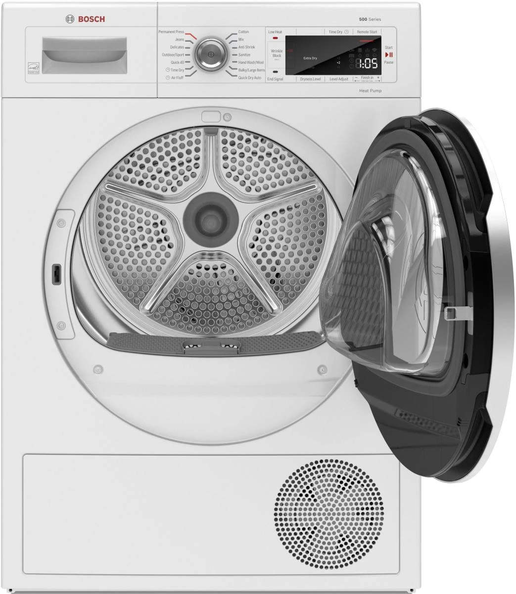 Bosch® 500 Series 4.0 Cu. Ft. White Front Load Electric Dryer 4 Bosch® 500 Series 4.0 Cu. Ft. White Front Load Electric Dryer - Image 2