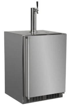 Open Box Marvel 5.7 Cu. Ft..Ft. Stainless Steel Outdoor Kegerator