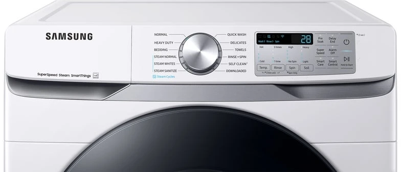 Samsung 4.5 Cu. Ft. White Front Load Washer 6 Samsung 4.5 Cu. Ft. White Front Load Washer - Image 4
