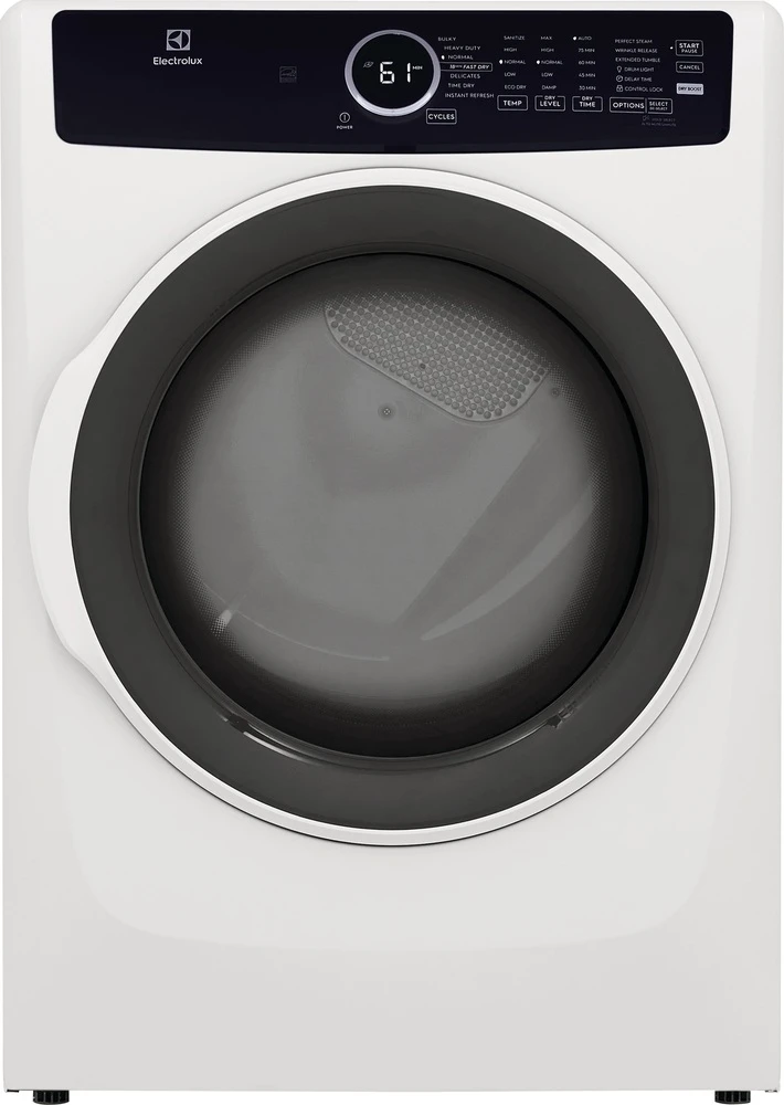 Electrolux 8.0 Cu. Ft. White Front Load Gas Dryer 3 Electrolux 8.0 Cu. Ft. White Front Load Gas Dryer