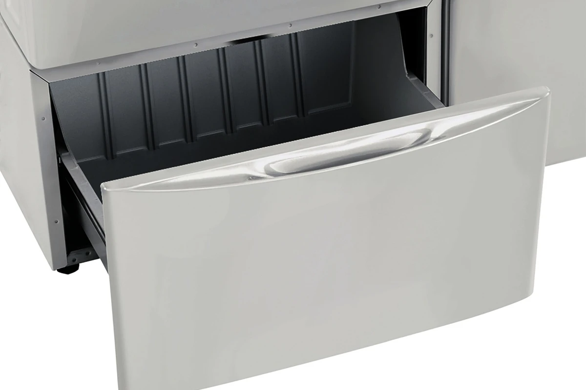 Open Box **Scratch And Dent** Electrolux 27" Island White Laundry Pedestal 7 Open Box **Scratch And Dent** Electrolux 27" Island White Laundry Pedestal - Image 5