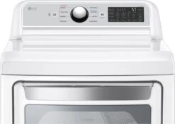 LG 7.3 Cu. Ft. White Gas Dryer -Samsung LG Store 42567ce0 ea7c 4b0d ba2b e6308cfd56a2
