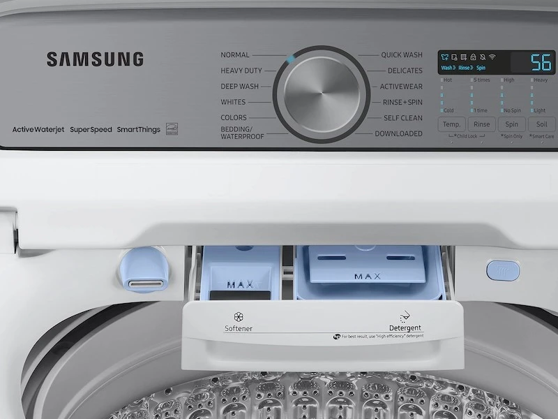 Samsung 5.2 Cu. Ft. White Top Load Washer 9 Samsung 5.2 Cu. Ft. White Top Load Washer - Image 7