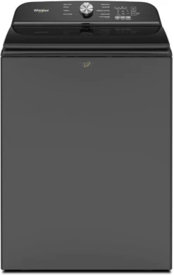 Whirlpool® 5.3 Cu. Ft. Volcano Black Top Load Washer