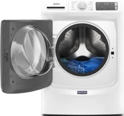 Maytag® 4.8 Cu. Ft. White Front Load Washer -Samsung LG Store 43ce0ef5 6208 47c5 bf64 aee36fe7e40e