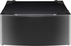 LG Signature 29" Black Stainless Steel Laundry Pedestal